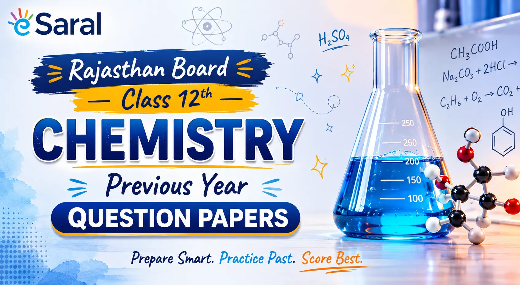 Rajasthan Board Class 12th Chemistry: Previous Year Question Papers